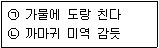 9급 지방직 공무원 서울시 국어 2017년 1회 11번 문제 그림