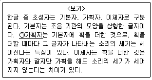 9급 지방직 공무원 서울시 국어 2019년 2회 5번 문제 그림