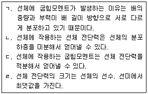 9급 지방직 공무원 서울시 선박일반 2020년 1회 7번 문제 그림