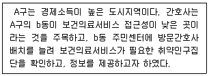 9급 지방직 공무원 서울시 지역사회간호 2022년 1회 20번 문제 그림