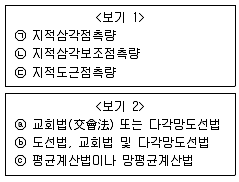 9급 지방직 공무원 서울시 지적법규 2019년 1회 2번 문제 그림