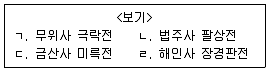 9급 지방직 공무원 서울시 한국사 2018년 1회 14번 문제 그림