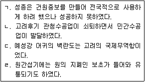 9급 지방직 공무원 서울시 한국사 2018년 2회 7번 문제 그림