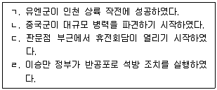 9급 지방직 공무원 서울시 한국사 2022년 1회 4번 문제 그림