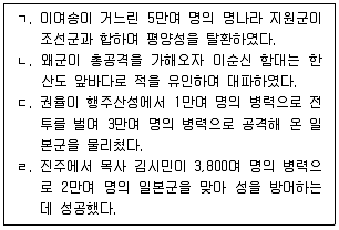 9급 지방직 공무원 서울시 한국사 2023년 1회 19번 문제 그림