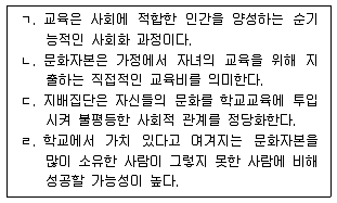 9급 지방직 공무원 교육학개론 2019년 1회 8번 문제 그림