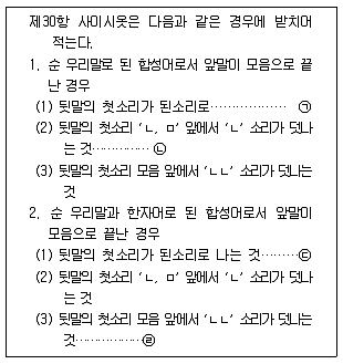 9급 지방직 공무원 국어 2014년 1회 7번 문제 그림