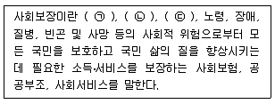 9급 지방직 공무원 사회복지학개론 2017년 2회 19번 문제 그림