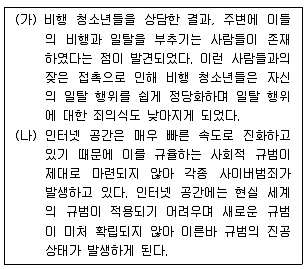9급 지방직 공무원 사회 2017년 1회 7번 문제 그림