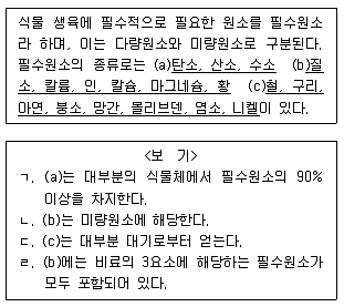 9급 지방직 공무원 식용작물 2013년 1회 13번 문제 그림
