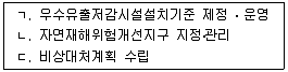 9급 지방직 공무원 재난관리론 2024년 1회 7번 문제 그림