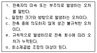 9급 지방직 공무원 지적측량 2017년 2회 10번 문제 그림
