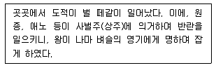 9급 지방직 공무원 한국사 2016년 2회 11번 문제 그림