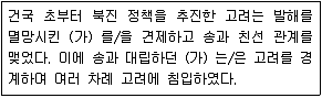 9급 지방직 공무원 한국사 2021년 1회 4번 문제 그림