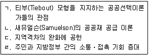 9급 지방직 공무원 행정학개론 2015년 2회 9번 문제 그림