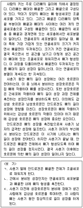PSAT 언어논리 2014년 1회 23번 문제 그림
