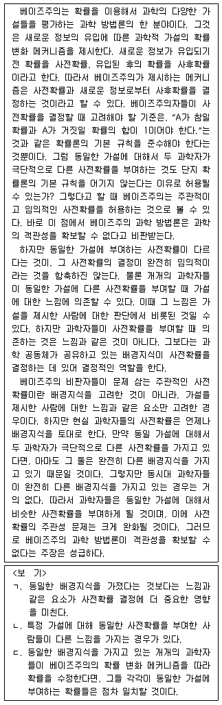 PSAT 언어논리 2015년 1회 37번 문제 그림