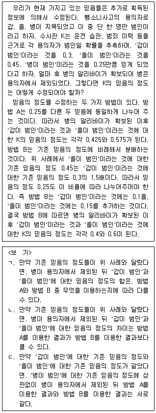 PSAT 언어논리 2017년 1회 26번 문제 그림