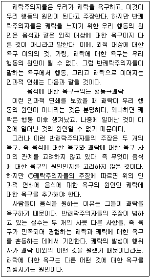PSAT 언어논리 2019년 1회 18번 문제 그림