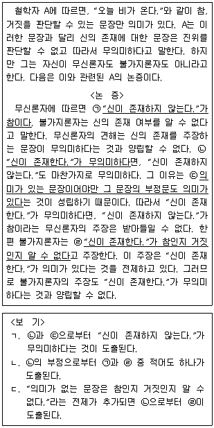 PSAT 언어논리 2022년 1회 13번 문제 그림